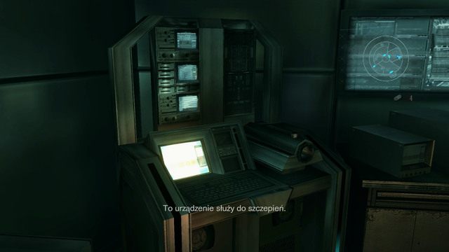 Zabierz lekarstwo do specjalnego urządzenia, a następnie zaszczep swoją bohaterkę - Bez wyjścia - cześć II | Epizod 9 | Resident Evil Revelations - Resident Evil: Revelations - poradnik do gry