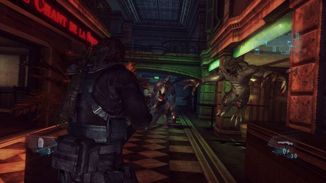 Zanim do niej dotrzesz, czeka cię walka z kilkoma grupkami mutantów - Splątane sieci - część I | Epizod 10 | Resident Evil Revelations - Resident Evil: Revelations - poradnik do gry
