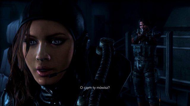 Po krótkiej cut-scence ta część epizodu dobiegnie końca - Splątane sieci - część I | Epizod 10 | Resident Evil Revelations - Resident Evil: Revelations - poradnik do gry