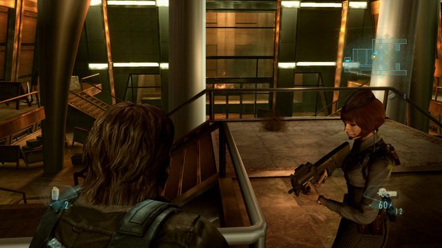 Jak tam podejdziesz, zaczną nadbiegać kolejne fale wrogów - Objawienia - część II | Epizod 11 | Resident Evil Revelations - Resident Evil: Revelations - poradnik do gry