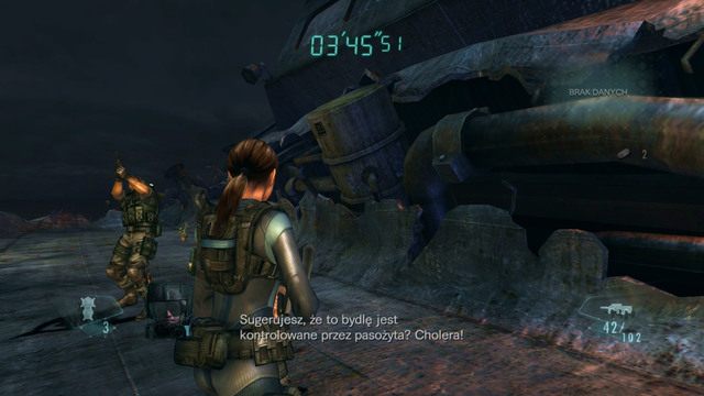 Lokalizacja: Epizod 11 - Cześć I - Epizody 6-12 | Znajdźki - Handprints | Resident Evil Revelations - Resident Evil: Revelations - poradnik do gry
