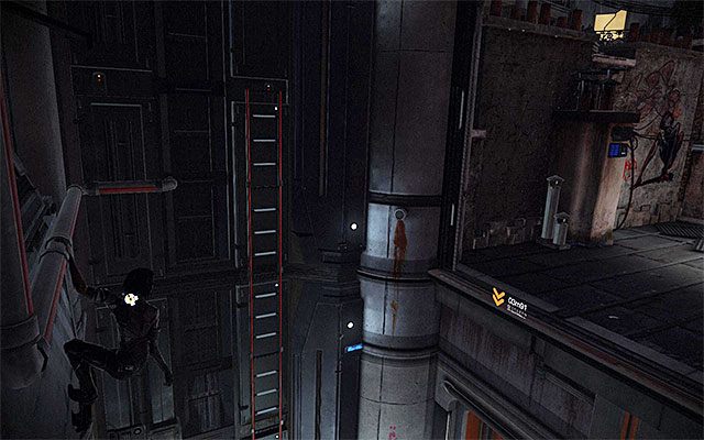 Przeskocz nad balustradą, odchyl się do tyłu i wykonaj pojedynczy skok - Przeprawa przez zniszczoną rotundę | Epizod 5 w Remember Me - Remember Me - poradnik do gry