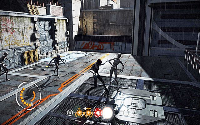 Wyrusz prosto i zeskocz na arenę, na której czeka Cię bitwa z mutantami - Przeprawa przez zalaną dzielnicę | Epizod 5 w Remember Me - Remember Me - poradnik do gry