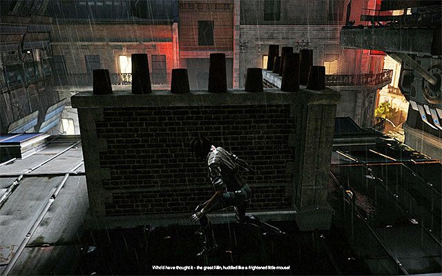 W celu pozyskania wspomnień kapitana Tracea musisz najpierw dostatecznie zbliżyć się do jego myśliwca - Dokonanie kradzieży wspomnień kapitana Tracea | Epizod 5 w Remember Me - Remember Me - poradnik do gry