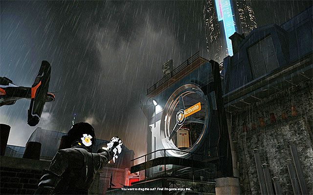 Obróć się teraz w prawo i zlokalizuj widoczną w oddali turbinę (Turbine) - Dokonanie kradzieży wspomnień kapitana Tracea | Epizod 5 w Remember Me - Remember Me - poradnik do gry