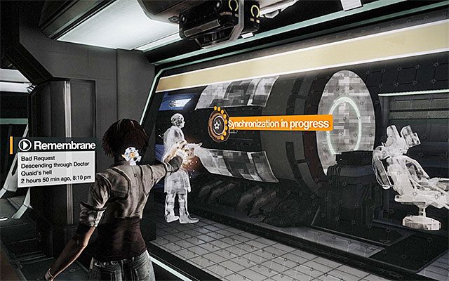 Po zakończonych walkach zajmij się zlokalizowaniem miejsca, w którym można załączyć nową wirtualną projekcję - Odnalezienie doktora Quaida | Epizod 6 w Remember Me - Remember Me - poradnik do gry