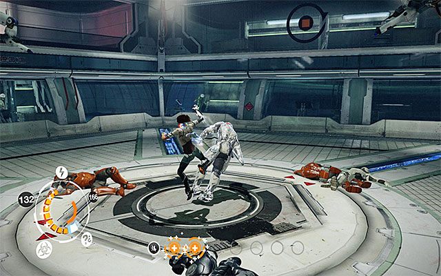 Od tego momentu dobrze byłoby zacząć unikać ataków wrogo nastawionych postaci, a w szczególności niebezpiecznych szarż wyprowadzanych przez mutanty - Pokonanie przeciwników przyzwanych przez doktora Quaida | Epizod 6 w Remember Me - Remember Me - poradnik do gry