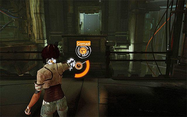 Wykonaj skok w stronę ostatniej lewej krawędzi, a następnie puść się, docierając do miejsca, w którym znajduje się ciało doktora Quaida - Pokonanie przeciwników przyzwanych przez doktora Quaida | Epizod 6 w Remember Me - Remember Me - poradnik do gry