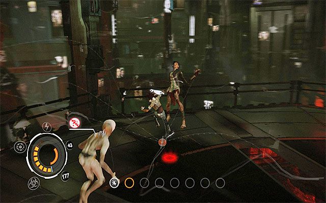 Tuż po ogłuszeniu Johnnyego szybko podbiegnij do niego i zacznij go atakować - Pojedynek z bossem - Johnny Greenteeth | Epizod 6 w Remember Me - Remember Me - poradnik do gry