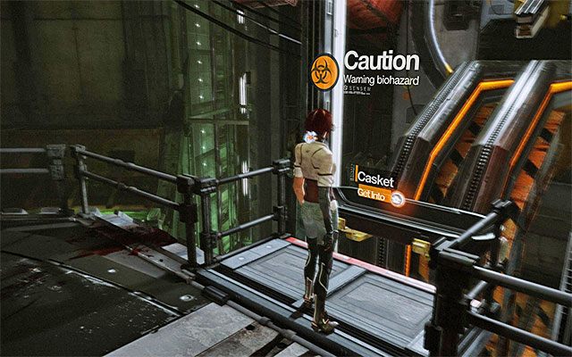 Ostatnia czynność do wykonania w ramach tego epizodu to schowanie się w kapsule identycznej do tej z końcówki prologu - Pojedynek z bossem - Johnny Greenteeth | Epizod 6 w Remember Me - Remember Me - poradnik do gry