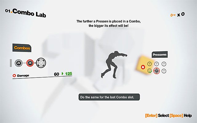 Zanim przystąpisz do wyprowadzania własnych ciosów czeka Cię samouczek dotyczący konstruowania kombinacji ruchów - Pokonanie pierwszej grupy mutantów | Epizod 1 w Remember Me - Remember Me - poradnik do gry