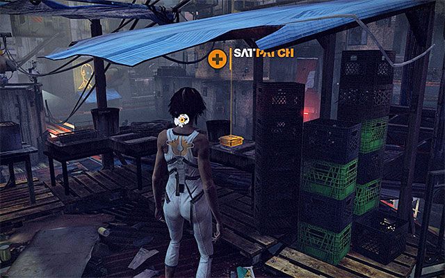 Wyrusz liniową ścieżką w stronę baru, docierając do ruchomej platformy, którą musisz wprawić w ruch - Spotkanie się z Tommym | Epizod 1 w Remember Me - Remember Me - poradnik do gry