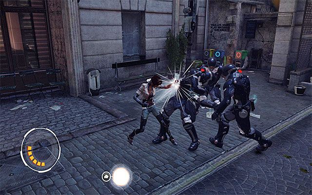 Do zlikwidowania jest grupa ochroniarzy (Enforcer) - Dotarcie do rotundy świętego Michała | Epizod 2 w Remember Me - Remember Me - poradnik do gry