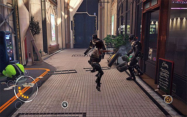 Podejdź do nowych strażników (Enforcer) i zacznij ich atakować - Podążanie ścieżką wyznaczoną przez wirtualne projekcje | Epizod 2 w Remember Me - Remember Me - poradnik do gry