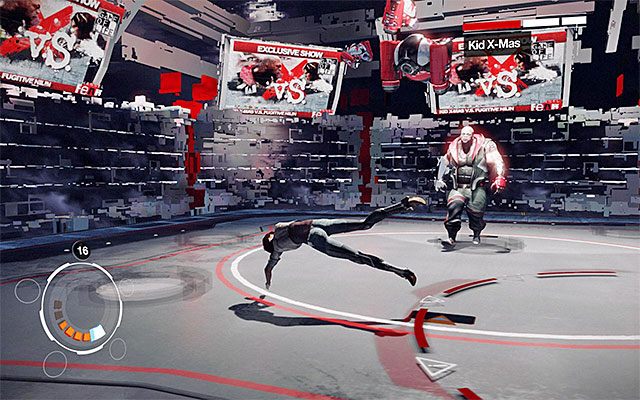 Trzecia część pojedynku wprowadza kilka nowych utrudnień - Pojedynek z bossem - Kid X-Mas | Epizod 2 w Remember Me - Remember Me - poradnik do gry