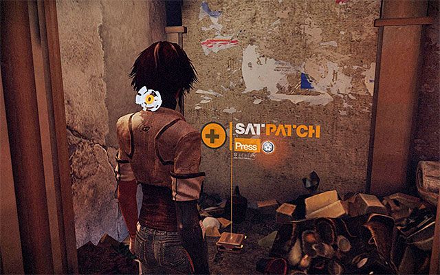 Po wygranej bitwie zajmij się odnalezieniem sekretu, który był pokazywany na mijanym niedawno ekranie - Przeprawa przez pierwszą część slumsów | Epizod 3 w Remember Me - Remember Me - poradnik do gry