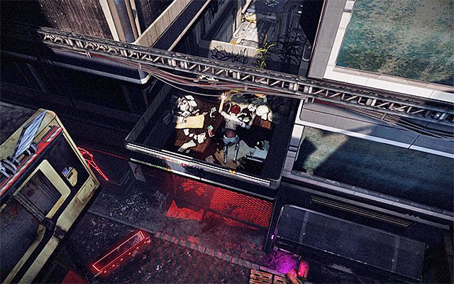 Musisz teraz powrócić do metalowej krawędzi zlokalizowanej nad dzielnicą rozrywki - Przeprawa przez pierwszą część slumsów | Epizod 3 w Remember Me - Remember Me - poradnik do gry