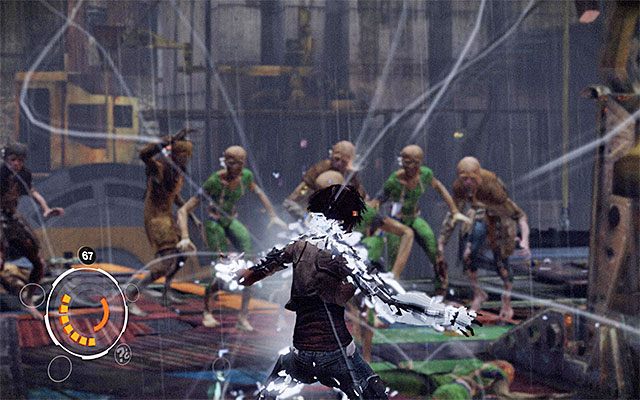 Bitwę z nowymi mutantami (Prowler Leaper) najlepiej rozpocząć od odczekania na pojawienie się w okolicy większej grupy (nie musisz martwić się o Tommyego) i odpalenia furii Sensen, dzięki czemu maksymalnie ją wykorzystasz - Obrona baru przed mutantami | Epizod 3 w Remember Me - Remember Me - poradnik do gry