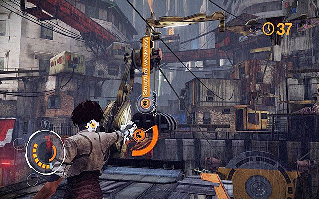 Do zniszczenia są dwa nowe elementy konstrukcyjne i na wykonanie tego zadania będziesz miał jedynie 45 sekund - Zablokowanie tuneli mutantów | Epizod 3 w Remember Me - Remember Me - poradnik do gry