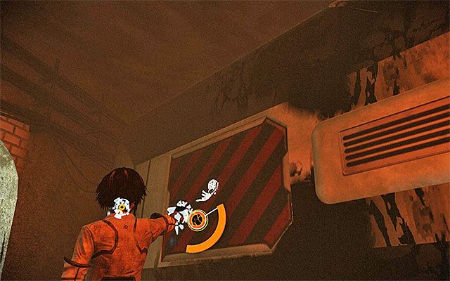 Ruszaj prosto, uważając żeby nie zbliżyć się zbytnio do płonącego składu - Wydostanie się ze stacji metra | Epizod 3 w Remember Me - Remember Me - poradnik do gry