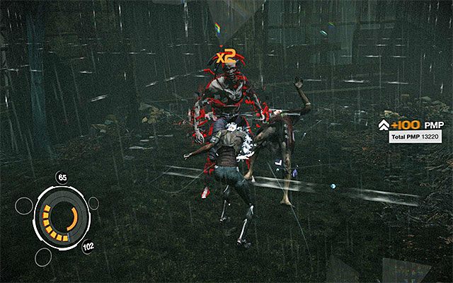 Zachowaj ostrożność, bo tuż po przeciśnięciu się pod bramą Nilin zostanie zaatakowana przez grupę potworów - Dotarcie w okolice wejścia do Twierdzy w Bastylii | Epizod 3 w Remember Me - Remember Me - poradnik do gry