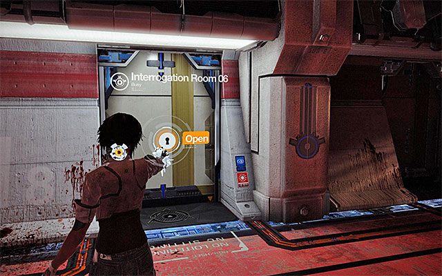 Boczne sale przesłuchań są niedostępne i jedynym wyjątkiem jest ta oznaczona numerem 3 - Dotarcie do sali przesłuchań | Epizod 4 w Remember Me - Remember Me - poradnik do gry