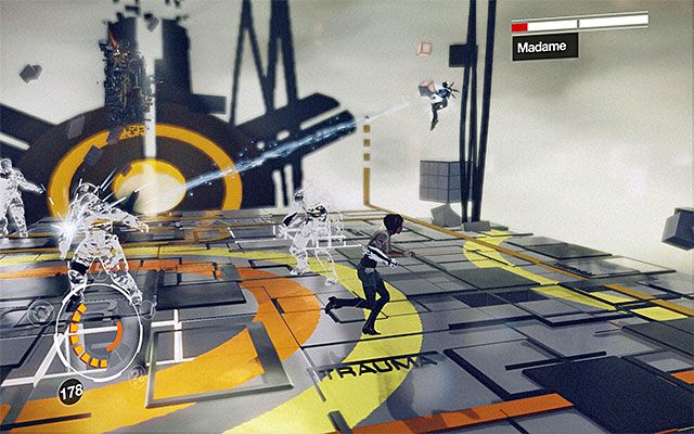 W drugiej części pojedynku musisz się liczyć z kilkoma dodatkowymi utrudnieniami - Pojedynek z bossem - Madame | Epizod 4 w Remember Me - Remember Me - poradnik do gry