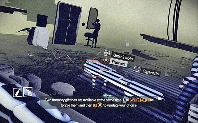 Ponownie zatrzymaj scenę w miejscu, w którym pojawią się dwa zakłócenia (screen 1) - Zmodyfikowanie wspomnień Forlana | Epizod 4 w Remember Me - Remember Me - poradnik do gry