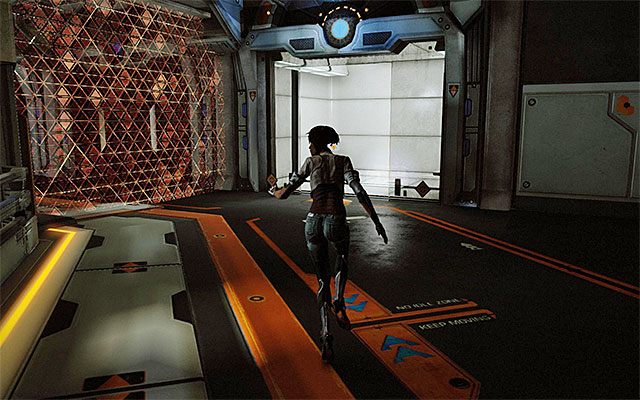 Kontynuuj dość liniowy przemarsz przez tę salę - Unikanie Opróżniacza Mózgu | Epizod 4 w Remember Me - Remember Me - poradnik do gry