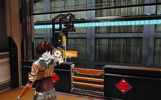 Podejdź do tutejszego panelu sterowania skrzynkami ze skonfiskowanym sprzętem i zacznij używać na nim Force Spammera, przesuwając kolejne skrzynki w lewo - Odnalezienie elektronicznego wytrycha | Epizod 6 w Remember Me - Remember Me - poradnik do gry