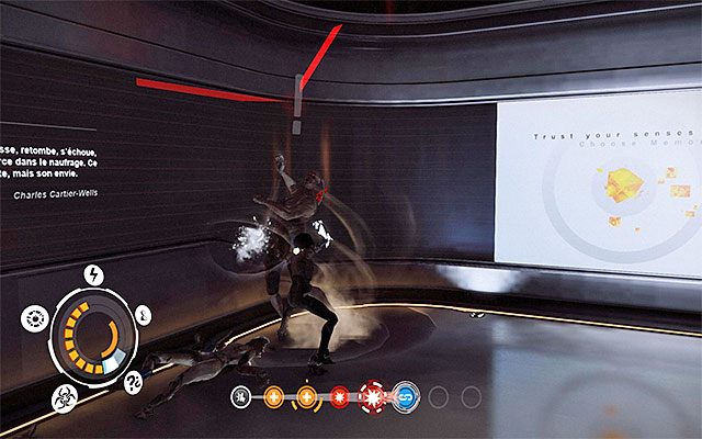 Atakowaniem Skinnerów zajmuj się z kolei tylko wtedy gdy wszystkie mniejsze mutanty zostały na daną chwilę wyeliminowane - Odnalezienie kapitana Tracea | Epizod 7 w Remember Me - Remember Me - poradnik do gry