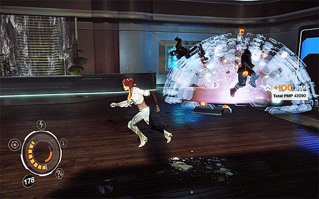 Przed Tobą bitwa, w której do pokonania będą zwykli i elitarni strażnicy (Enforcer) (Heavy Enforcer) (Elite Enforcer) oraz roboty Nephilim (AV-48N Nephilim) - Wytropienie kapitana Tracea | Epizod 7 w Remember Me - Remember Me - poradnik do gry