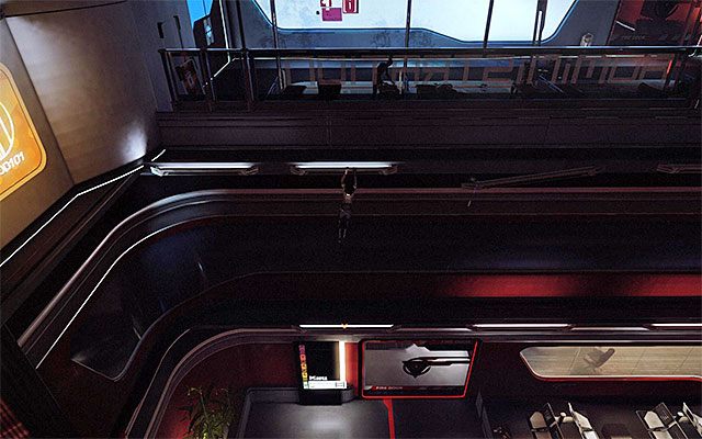 Nabierz rozpędu i wykonaj skok w stronę widocznej w oddali interaktywnej krawędzi - Pozyskanie wspomnień kapitana Tracea | Epizod 7 w Remember Me - Remember Me - poradnik do gry