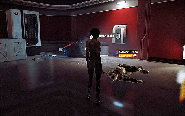 Zaczekaj aż Nilin pozbiera się z ziemi i podejdź do ciała Tracea z zamiarem podjęcia próby pozyskania jego wspomnień - Pozyskanie wspomnień kapitana Tracea | Epizod 7 w Remember Me - Remember Me - poradnik do gry