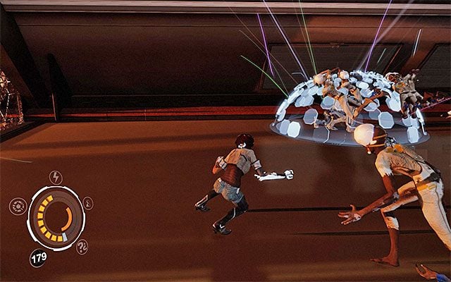 W początkowej części bitwy będziesz musiał stawić czoła zniewolonym mutantom (Reconversion Leaper) oraz robotom Nephilim (AV-48N Nephilim) - Wejście do Sześcianu Koncepcji | Epizod 7 w Remember Me - Remember Me - poradnik do gry