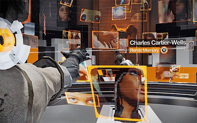 Obejrzyj scenkę przerywnikową z udziałem Charlesa Cartiera-Wellsa, na zakończenie której będziesz musiał wcisnąć klawisz/przycisk interakcji, przystępując do nowej sekwencji modyfikacji wspomnień drugiej osoby - Dotarcie do miejsca pobytu Charlesa Cartiera-Wellsa | Epizod 8 w Remember Me - Remember Me - poradnik do gry