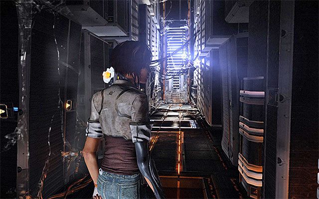 Wysłuchaj rozmowy z Edgeem i wyrusz prosto - Dotarcie do centralnego serwera pamięci | Epizod 8 w Remember Me - Remember Me - poradnik do gry