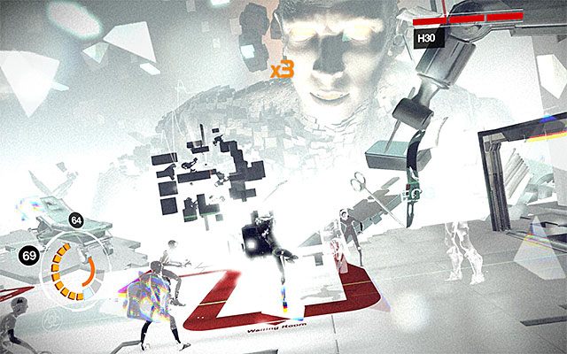 Niedługo po rozbiciu pierwszego sześcianu w okolicy pojawi się drugi taki obiekt - Pojedynek z bossem - H3O - pierwsza część | Epizod 8 w Remember Me - Remember Me - poradnik do gry