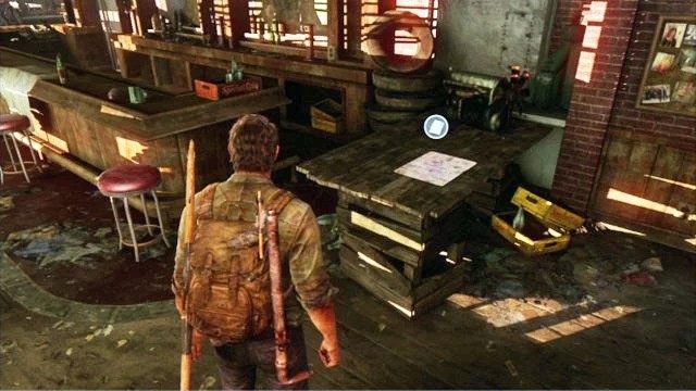 Zaraz po wylądowaniu w kryjówce Billa odwróć się w prawo - Miasteczko Billa | Artefakty i nieśmiertelniki w The Last of Us - The Last of Us - poradnik do gry