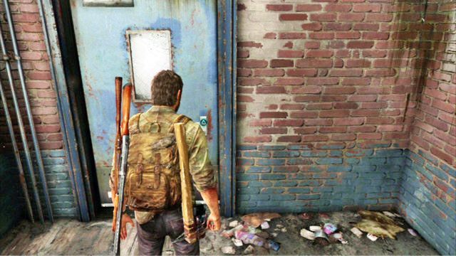 Na pierwszym piętrze garażu bandytów udaj się do pomieszczenia na końcu korytarza - Samotna i porzucona (Pittsburgh) | Artefakty i nieśmiertelniki w The Last of Us - The Last of Us - poradnik do gry