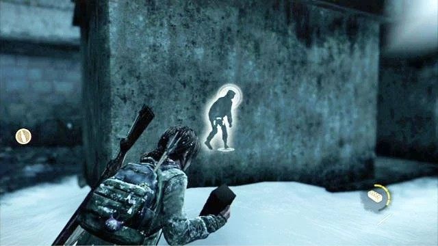 Dalej skręć ponownie w prawo i trzymaj się lewej ściany - Polowanie | Kurort nad jeziorem | Solucja The Last of Us - The Last of Us - poradnik do gry