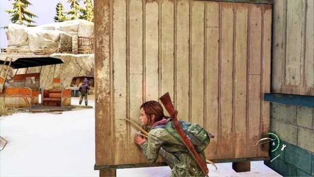 Zabij ich wszystkich, a następnie po cichu przekradnij się do magazynu stojącego nad brzegiem jeziora - Polowanie | Kurort nad jeziorem | Solucja The Last of Us - The Last of Us - poradnik do gry