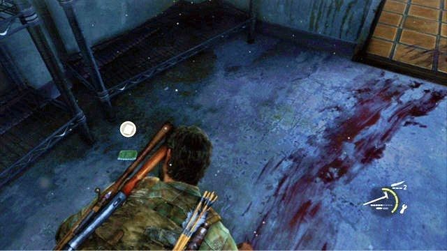 Będziesz mógł go tam udusić, a później podnieść leżącą na ziemi kartkę - Dzielnica biznesowa i Ucieczka z miasta (Pittsburgh) | Artefakty i nieśmiertelniki - The Last of Us - poradnik do gry