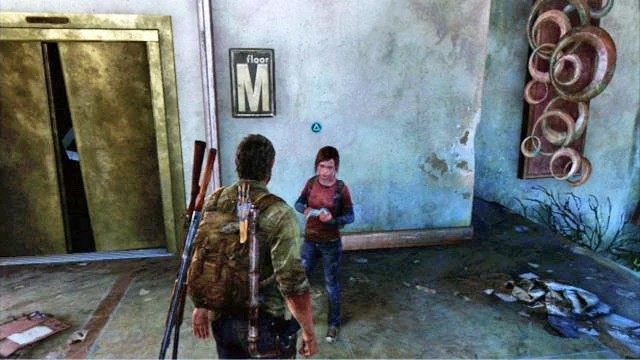 Po wejściu do hotelu, zbierz wszystkie artefakty w środku (również ten w sejfie) i wejdź po drabinie na górę - The Last of Us: Ukryte trofeum Więcej nie znam - The Last of Us - poradnik do gry