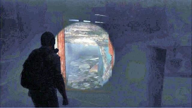 Dalsza droga prowadzi przez dziurę z lewej - Za murem (mapa) | Prolog i Strefa kwarantanny | Solucja The Last of Us - The Last of Us - poradnik do gry