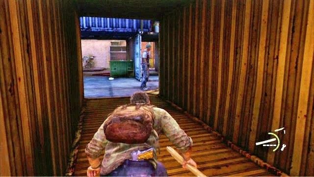 Żeby zabić go po cichu, poczekaj, aż uda się w lewo - Slumsy (mapa) | Prolog i Strefa kwarantanny | Solucja The Last of Us - The Last of Us - poradnik do gry