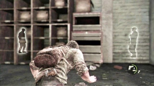 Po drugiej stronie czeka cię kolejny etap skradankowy - Ładunek (mapa) | Prolog i Strefa kwarantanny | Solucja The Last of Us - The Last of Us - poradnik do gry