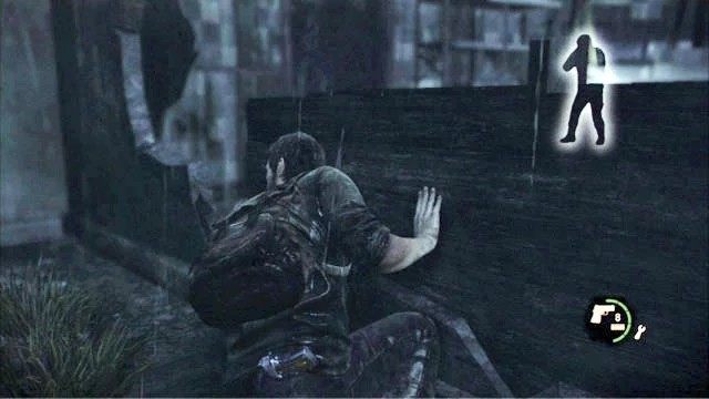 Idąc cały czas w prawo, dotrzesz do zrujnowanego budynku - Na zewnątrz | Peryferia | Solucja The Last of Us - The Last of Us - poradnik do gry