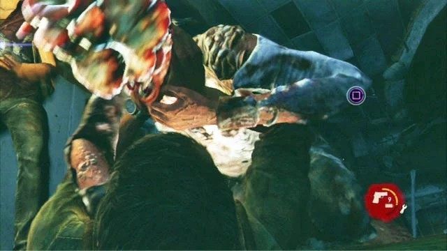 Po drugiej stronie rzuci się na ciebie klikacz - Śródmieście (mapa) | Peryferia | Solucja The Last of Us - The Last of Us - poradnik do gry