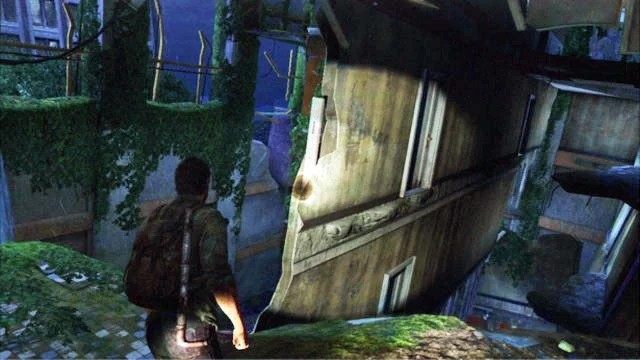Kawałek dalej dojdziesz do małej przepaści - Śródmieście (mapa) | Peryferia | Solucja The Last of Us - The Last of Us - poradnik do gry